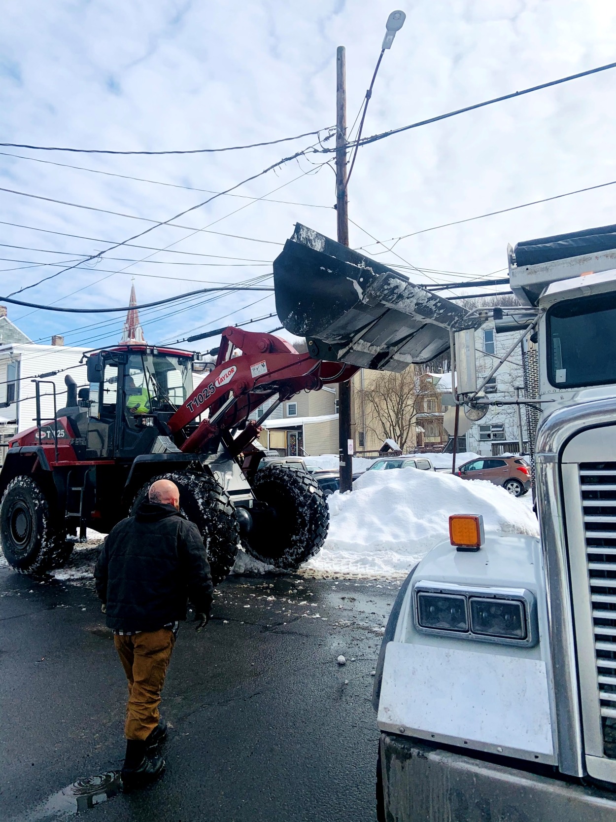 Snow Hauling